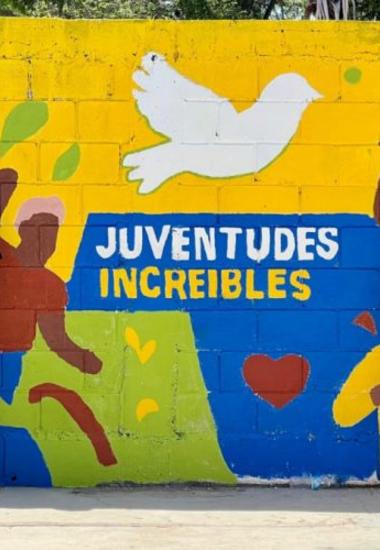 Jóvenes de todo Tamaulipas plasman en murales mensajes de paz y contra las adicciones: INJUVE