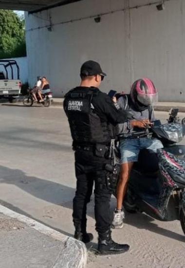 Operativo “Moto Segura” inspecciona diariamente hasta 300 motocicletas a lo largo de la entidad