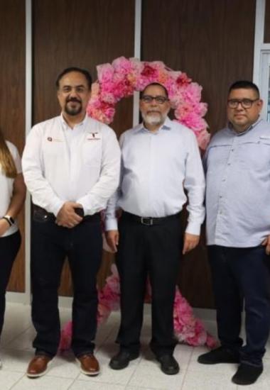 Visitan titular de SEMSyS y coordinador de OPD’s la Universidad Politécnica de la Región Ribereña
