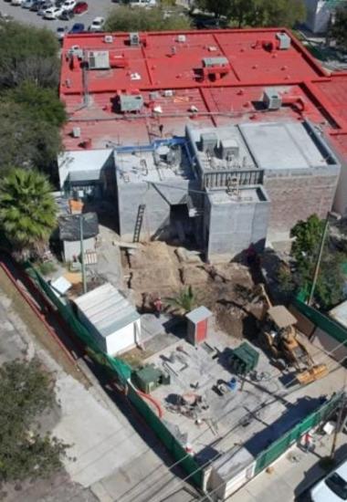 Realiza Gobierno del Estado obras complementarias en Centro Oncológico de Victori