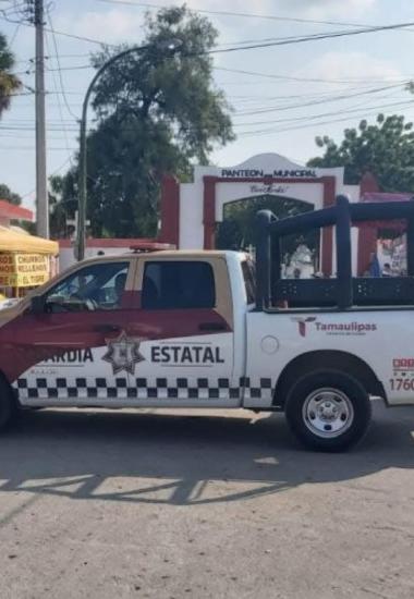 Despliega SSPT operativo de seguridad por Día de Muertos en Tamaulipas