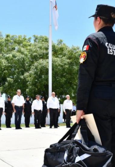 Entrega SSPT constancias a personal egresado del 20° bloque del Curso de Medicina Táctica Policial